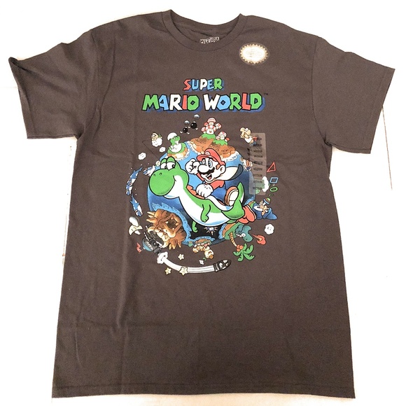 super mario world shirt